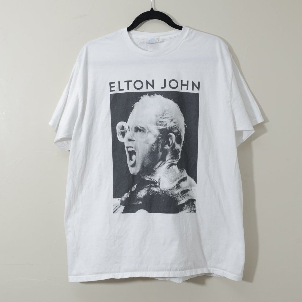 Elton John Screen Print Tee (XL)